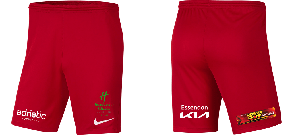 ESSENDON ROYALS  Men's Park 3 Shorts - Men's/Boy's Community Home Kit