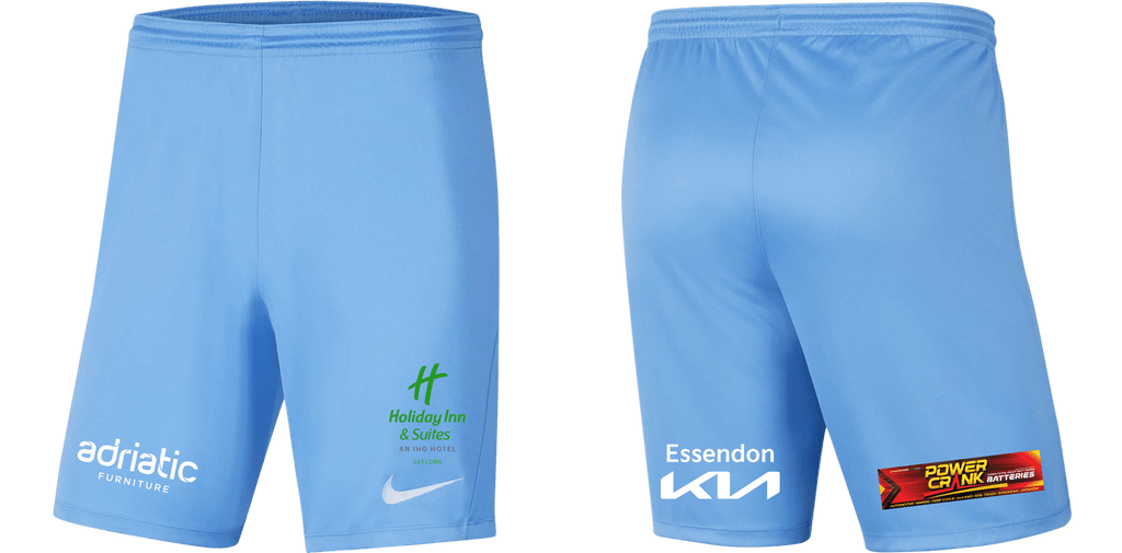 ESSENDON ROYALS  Youth Park 3 Shorts - Men's/Boy's Community GK Away Kit (BV6865-412)