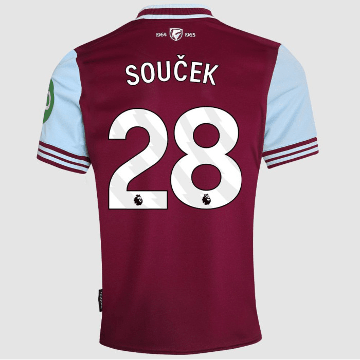 West Ham FC Home Jersey 24/25 - Custom Printing