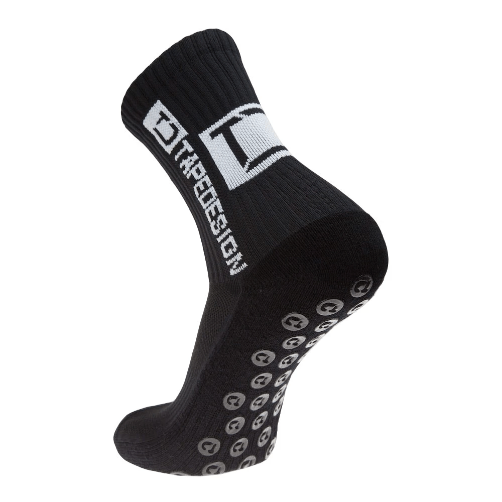 BLACK - TapeDesign Grip Socks