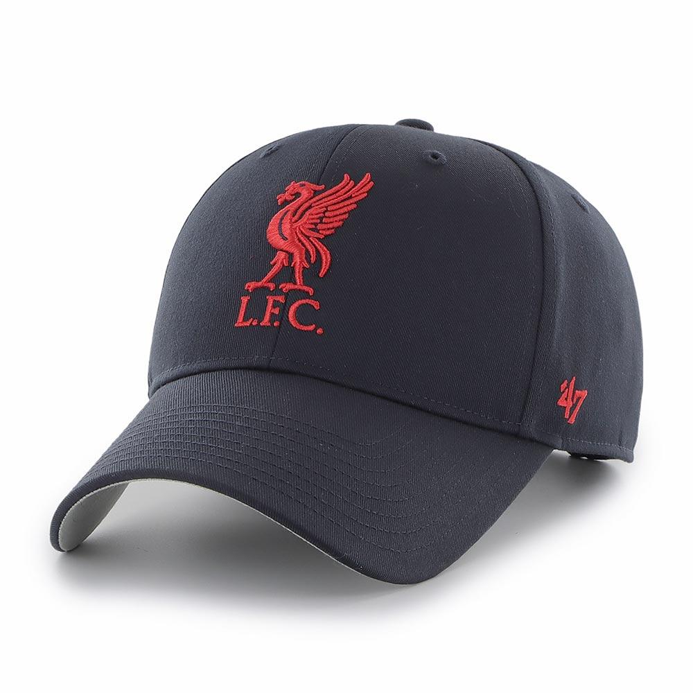 Liverpool FC Navy Raised Basic '47 MVP Cap (EPL-RAC04CTP-NY)