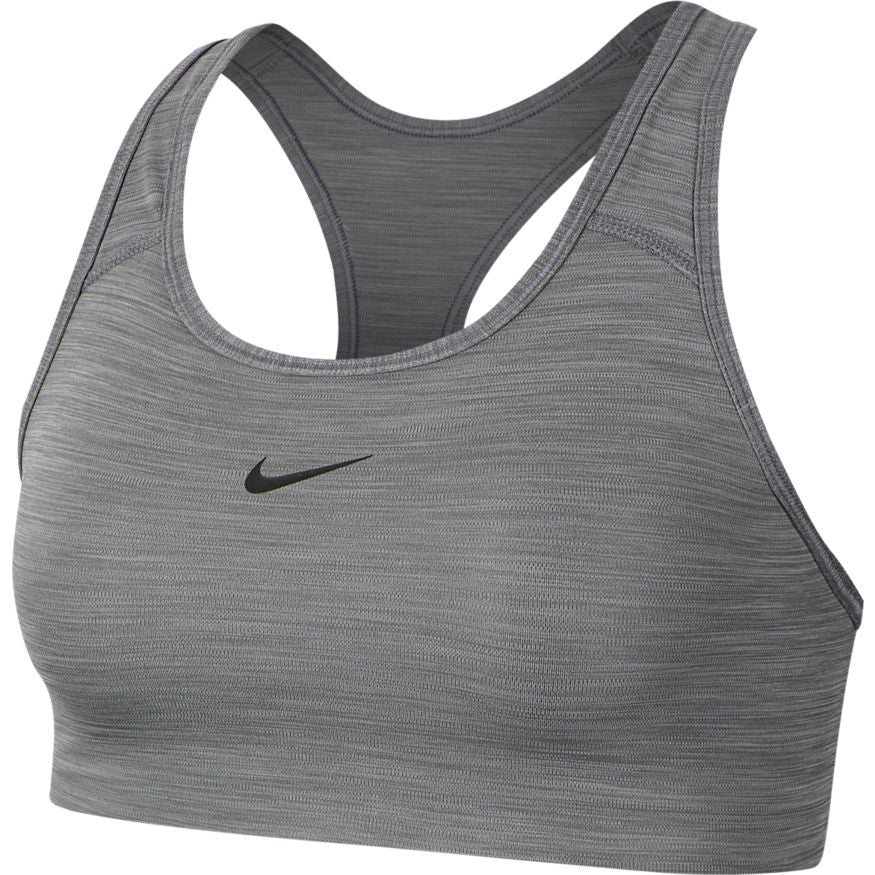 Nike Dri-FIT High Support Padded Front Zip Gray Sports Bra CN3718-084 Size  M