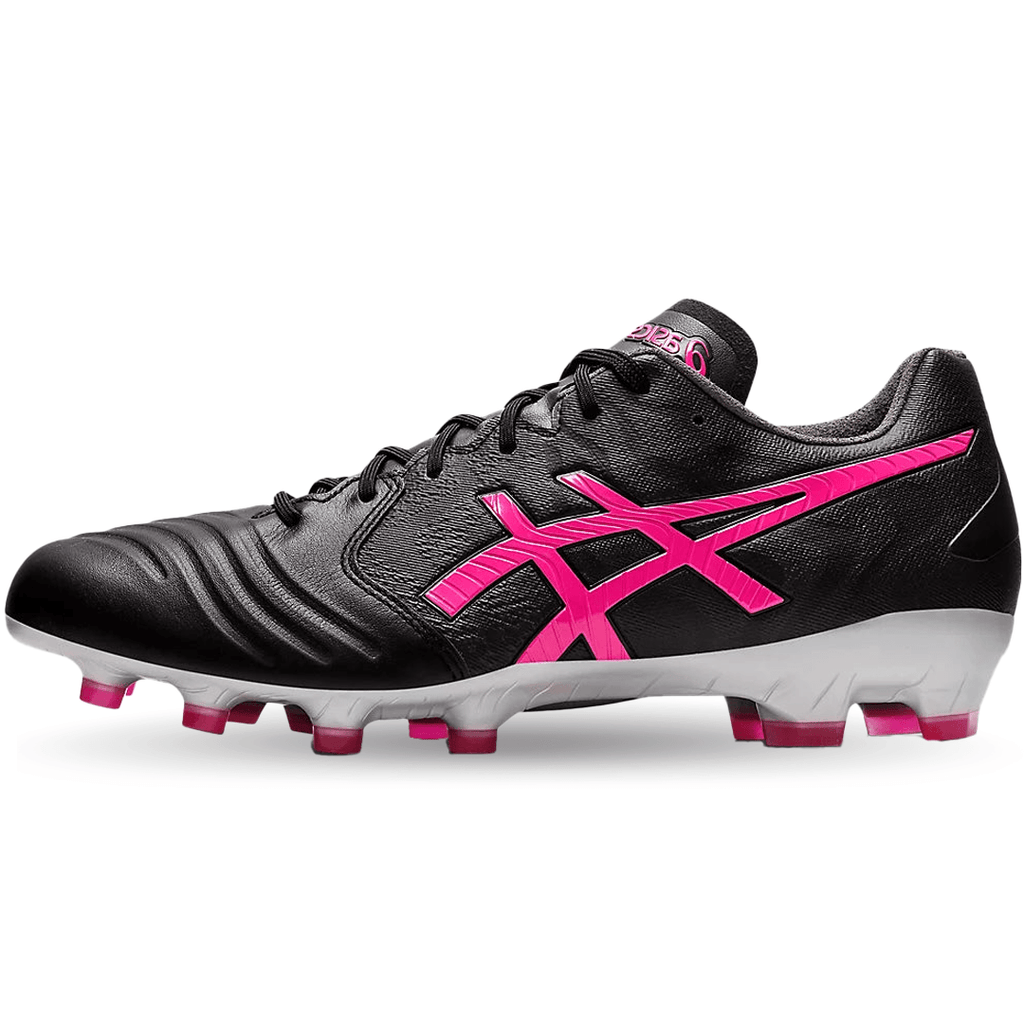 Pink asics shop football boots